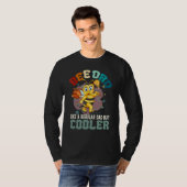 Bee Dad Like a Regular Dad But Cooler Bee Lover Ho T-Shirt (Vorne ganz)