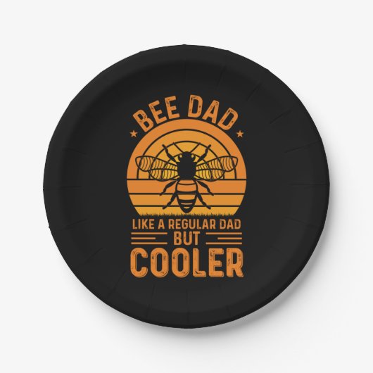 Bee Dad Pappteller (Vorderseite)