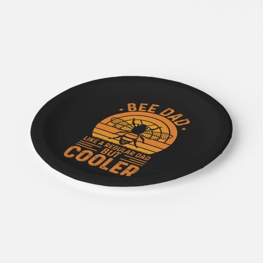 Bee Dad Pappteller (Schrägansicht)