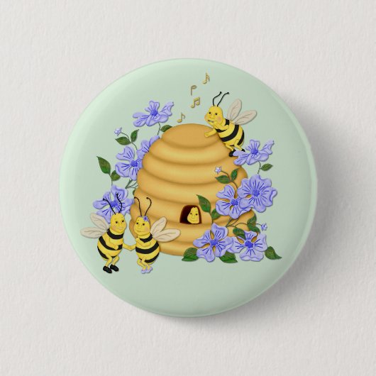 Bee Dance Button (Vorderseite)