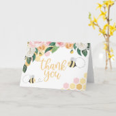 Bee Day Hummel Birthday Rosa Blumenbeere Vielen Da Karte (Gelbe Blume)