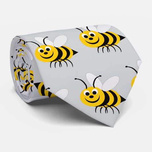 Bee Design Krawatte (Gerollt)