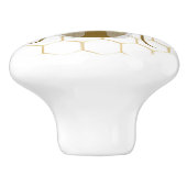 Bee Design Personalised Keramikknauf (Seitenansicht)