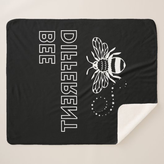 Bee Different Sherpadecke (Vorderseite (Horizontal))