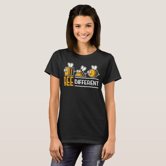 Bee Different T-Shirt (Vorne ganz)