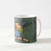 Bee Eater Bird Kaffeetasse (VorderseiteRechts)