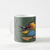 Bee Eater Bird Kaffeetasse (Vorderseite Links)