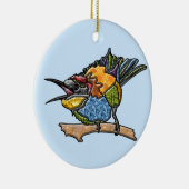 Bee Eater Bird Keramikornament (Rechts)