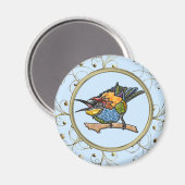 Bee Eater Bird Magnet (Vorderseite/Rückseite)