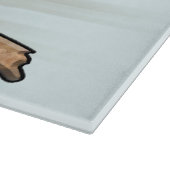 Bee Eater Bird Schneidebrett (Ecke)