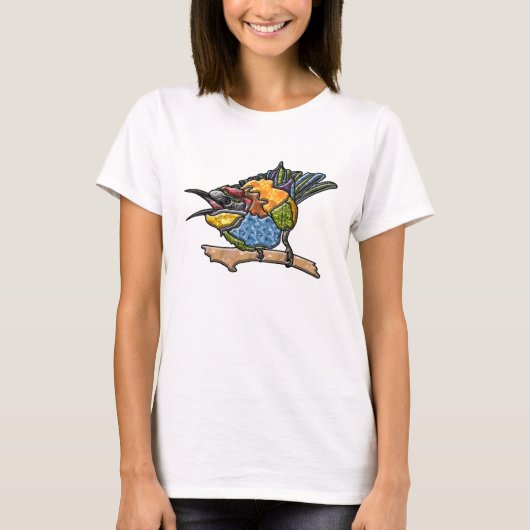 Bee Eater Bird T-Shirt (Vorderseite)