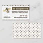 Bee Extractor Keeper-Visitenkarte Visitenkarte (Vorne/Hinten)