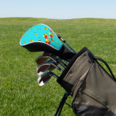 Bee Field blue sky Golf Driver Cover Headcover (In SItu)