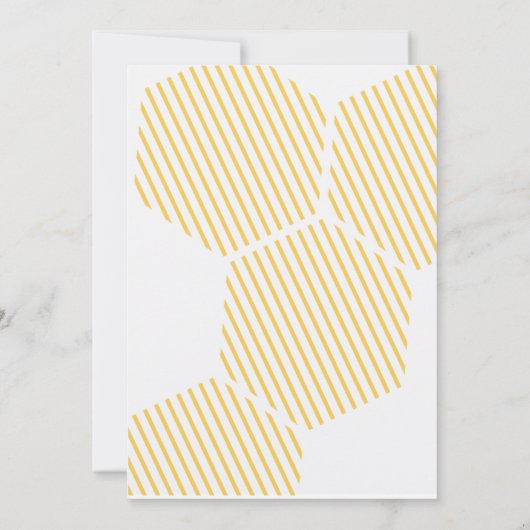 Bee First Birthday Invite First Biene Day Einladung (Rückseite)