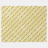 Bee Fleecedecke (Vorderseite (Horizontal))