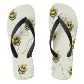 Bee Flip Flops Badesandalen (Fußbett)