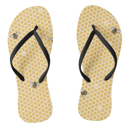 Bee Flip Flops Badesandalen (Fußbett)