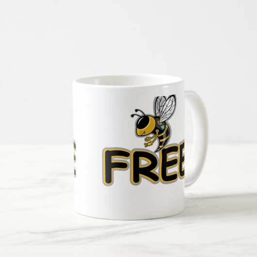 BEE FREI KAFFEETASSE (VorderseiteRechts)