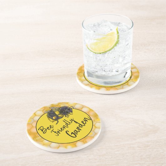 Bee Friendly Garden Bumblebee Untersetzer (Seite)