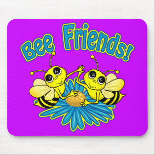Bee Friends Mousepad