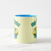 Bee Friends Zweifarbige Tasse (Mittel)