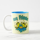 Bee Friends Zweifarbige Tasse (Links)