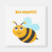 Bee fröhliches Magnet (Vorne)