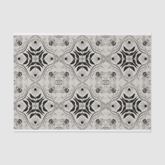 Bee Garden Seidenpapier (Vorderseite)