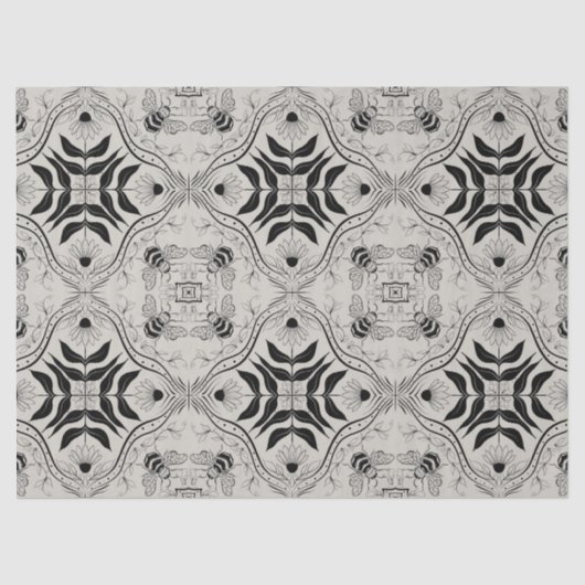 Bee Garden Seidenpapier (Vorderseite)