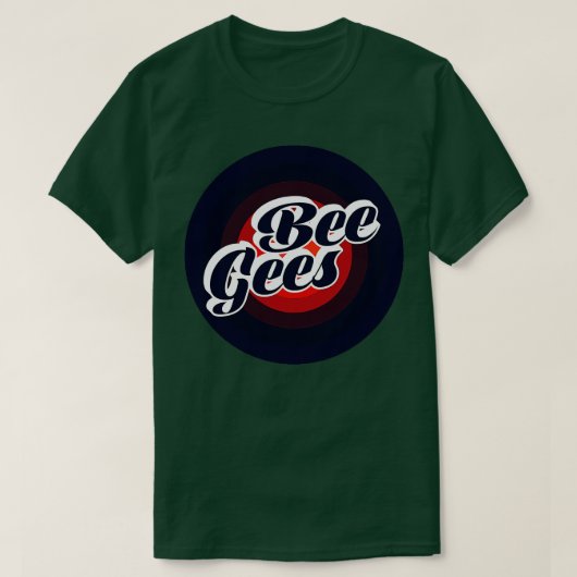 BEE GEES BLURN CIRCLE T-Shirt (Design vorne)