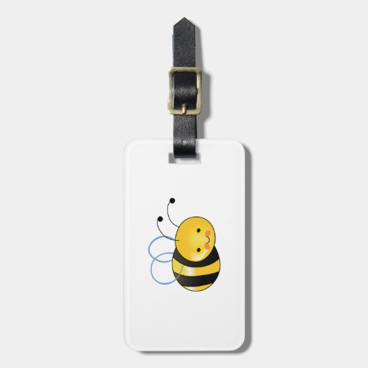 BEE GEPÄCKANHÄNGER (Vorderseite vertikal)