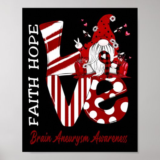 Bee Gnome Liebe Hirnaneurysma Bewusstsein Poster (Vorne)