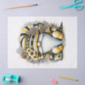 Bee Gnome Seidenpapier (Basteln)