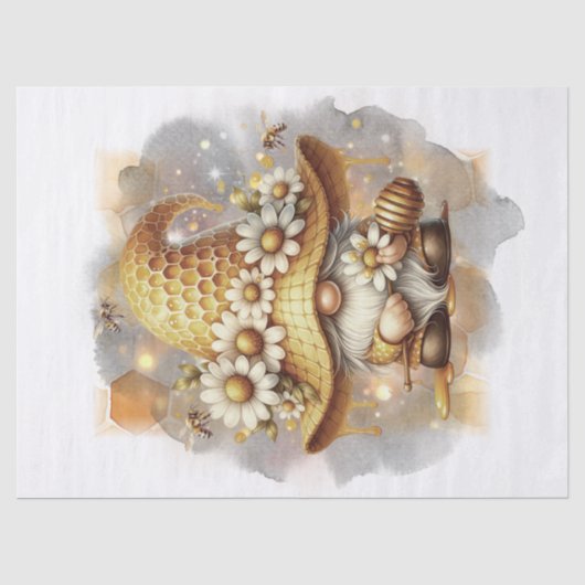 Bee Gnome Seidenpapier (Vorderseite)