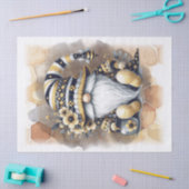 Bee Gnome Seidenpapier (Basteln)