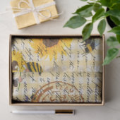 Bee Gnome Sonnenblume Seidenpapier (Geschenk)