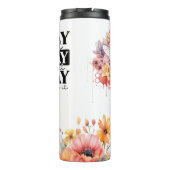 Bee God Jesus Religious Faith Bible Gebet Thermosbecher (Rückseite)