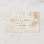 Bee Gold Honeycomb Sweet Vip Visitenkarte (Rückseite)