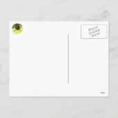 Bee & Goldenrod Lughnasadh Lammas Harvest Feiertagspostkarte (Rückseite)