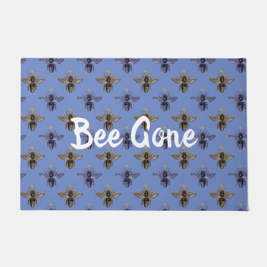 Bee Gone Fußmatte (Vorderseite)