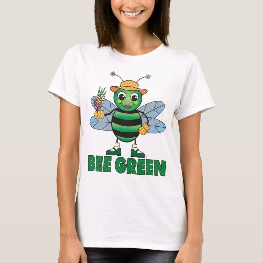 Bee Green T-Shirt (Vorderseite)