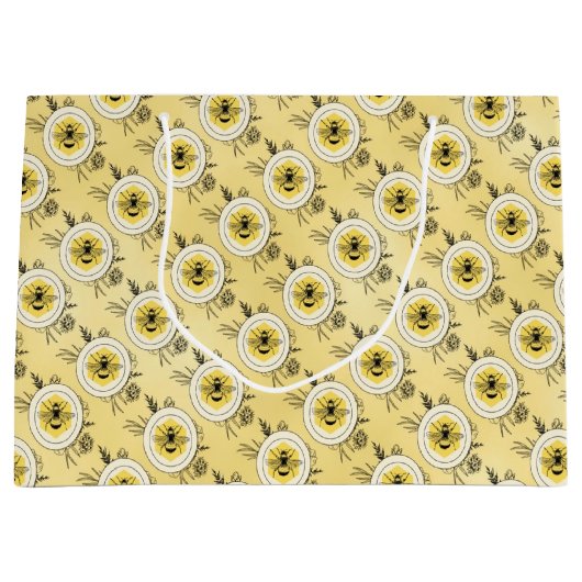 Bee Große Geschenktüte (Vorderseite)