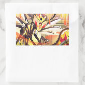 Bee Halloween Slasher | Helluva Boss | Rechteckiger Aufkleber (Tasche)