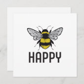Bee Happy (Vorne/Hinten)