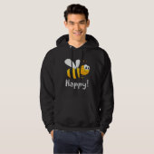 Bee Happy Bee Bright Hoodie (Vorne ganz)