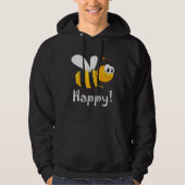 Bee Happy Bee Bright Hoodie (Vorderseite)