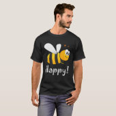 Bee Happy Bee Bright T-Shirt (Vorne ganz)