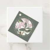 Bee Happy Bee Dankful Inspiration Apiary Tag Geschenkanhänger (Beispiel)