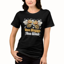 Bee Happy Bee Kind Niedliches Design