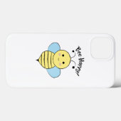 Bee Happy Case-Mate iPhone Hülle (Rückseite (Horizontal))